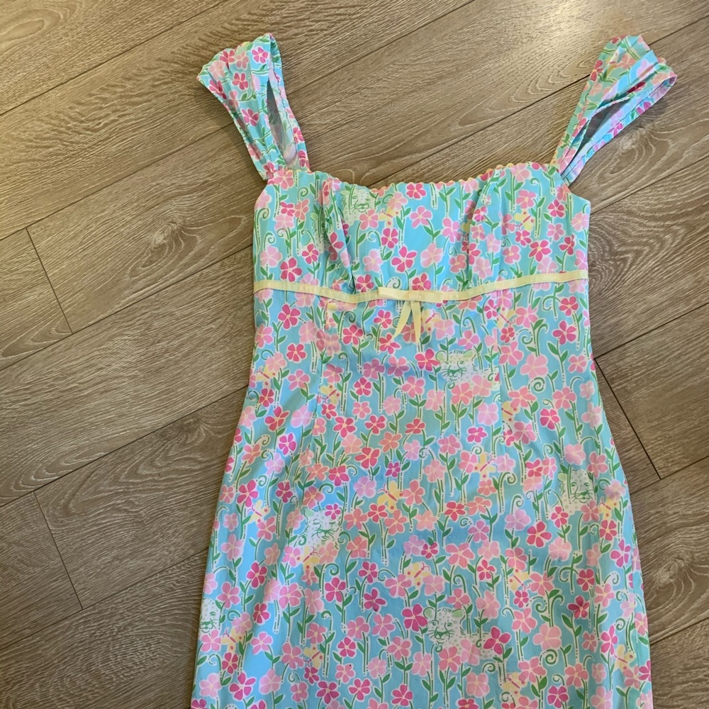 Lilly Pulitzer sun dress with wide straps
